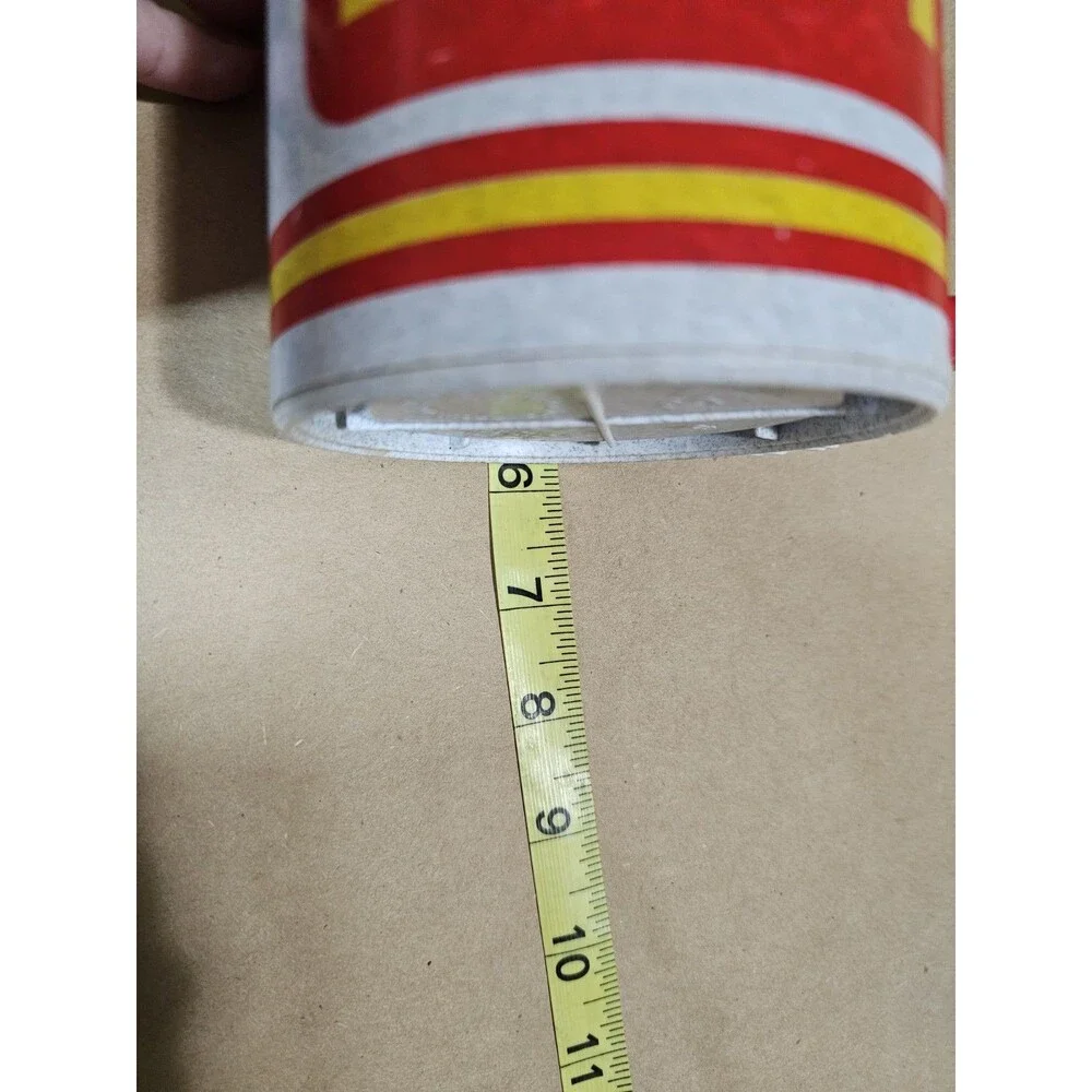 McDonald’s Logo Plastic Mug Cup w/ Handle, Red/Gray/White, Fast Food